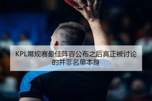 KPL常规赛最佳阵容公布之后真正被讨论的并非名单本身